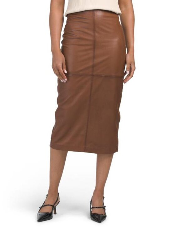 BOD & CHRISTENSEN Dresses & Skirts - BOD & CHRISTENSEN Leather Dana Skirt
